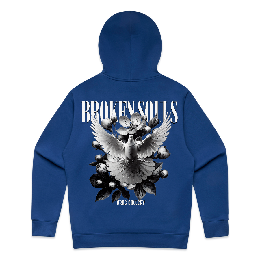 Dove & Blossom Free Spirit Hoodie Liberty Blue