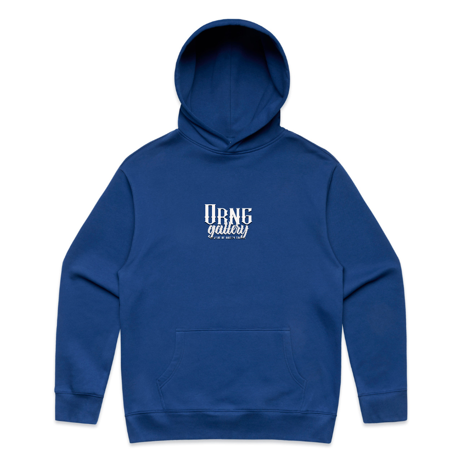 Beware of Hidden Snakes Relaxed Hoodie Liberty Blue