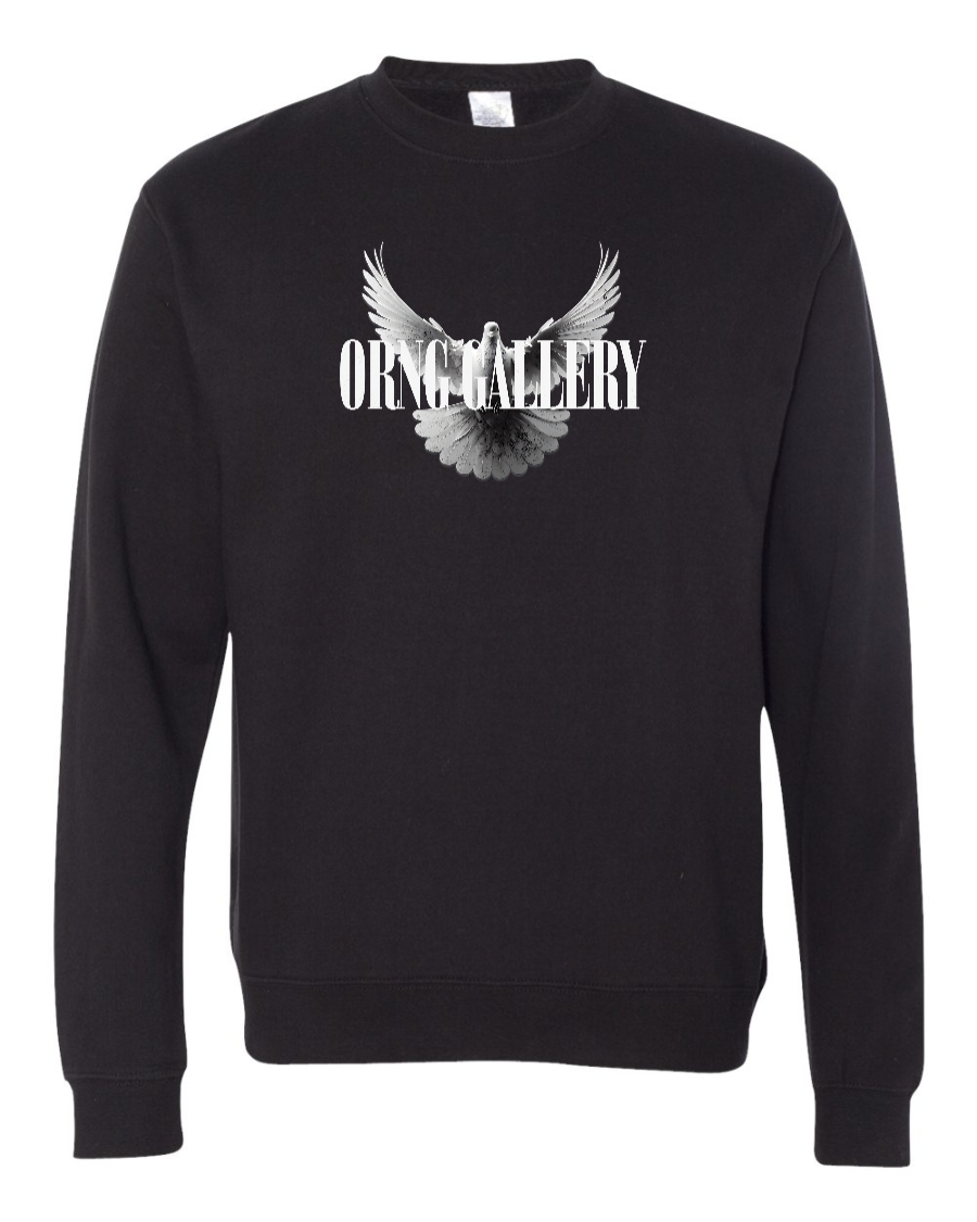 Dove & Blossom Free Spirit Crewneck Black