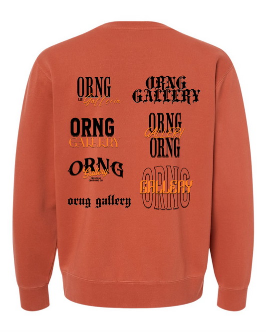 Gods Child Logo Crew ORNG