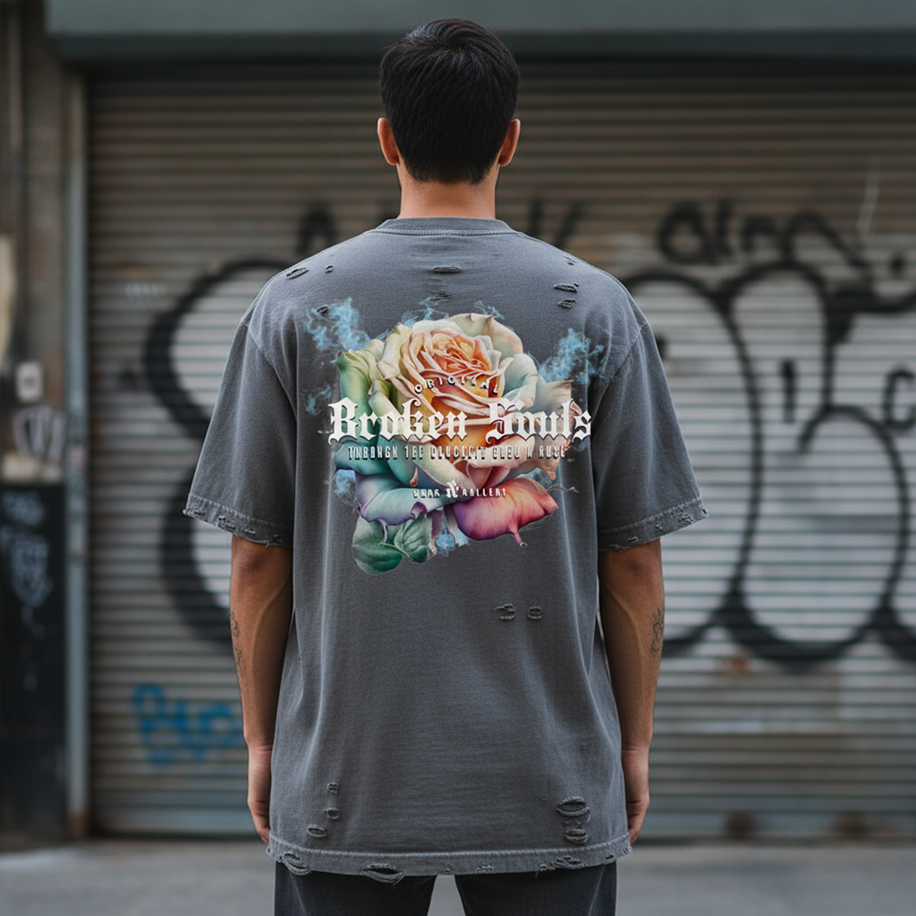 Concrete Rose Graphic T