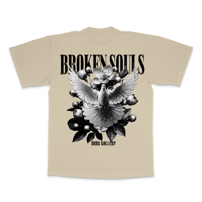 Dove & Blossom Free Spirit Beige Graphic T