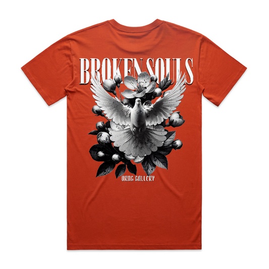 Dove & Blossom Free Spirit Orng Graphic T