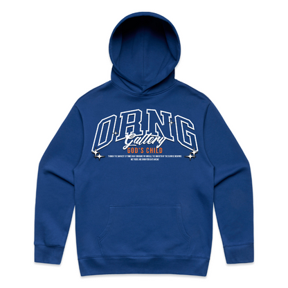 Orng Gallery Liberty Blue Heavy Weight Hoodie