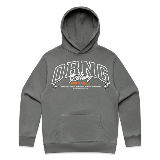 Orng Gallery Nardo Grey Heavy Weight Hoodie