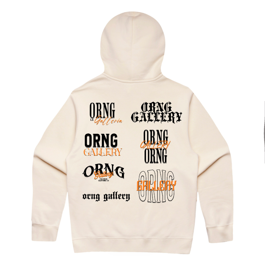 Orng Gallery C.R.E.A.M. Heavy Weight Hoodie