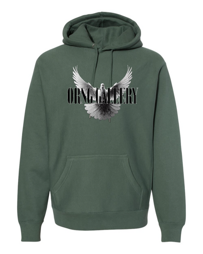Free Spirit Heavy Hoodie Alpine Green