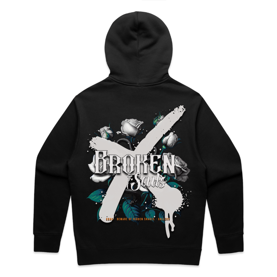 Beware of Hidden Snakes Relax Hood Black