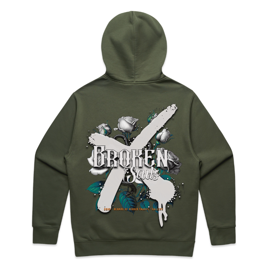 Beware of Hidden Snakes Relax Hood Cypress Green