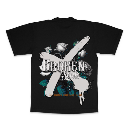 Beware of Hidden Snakes Black Designer T