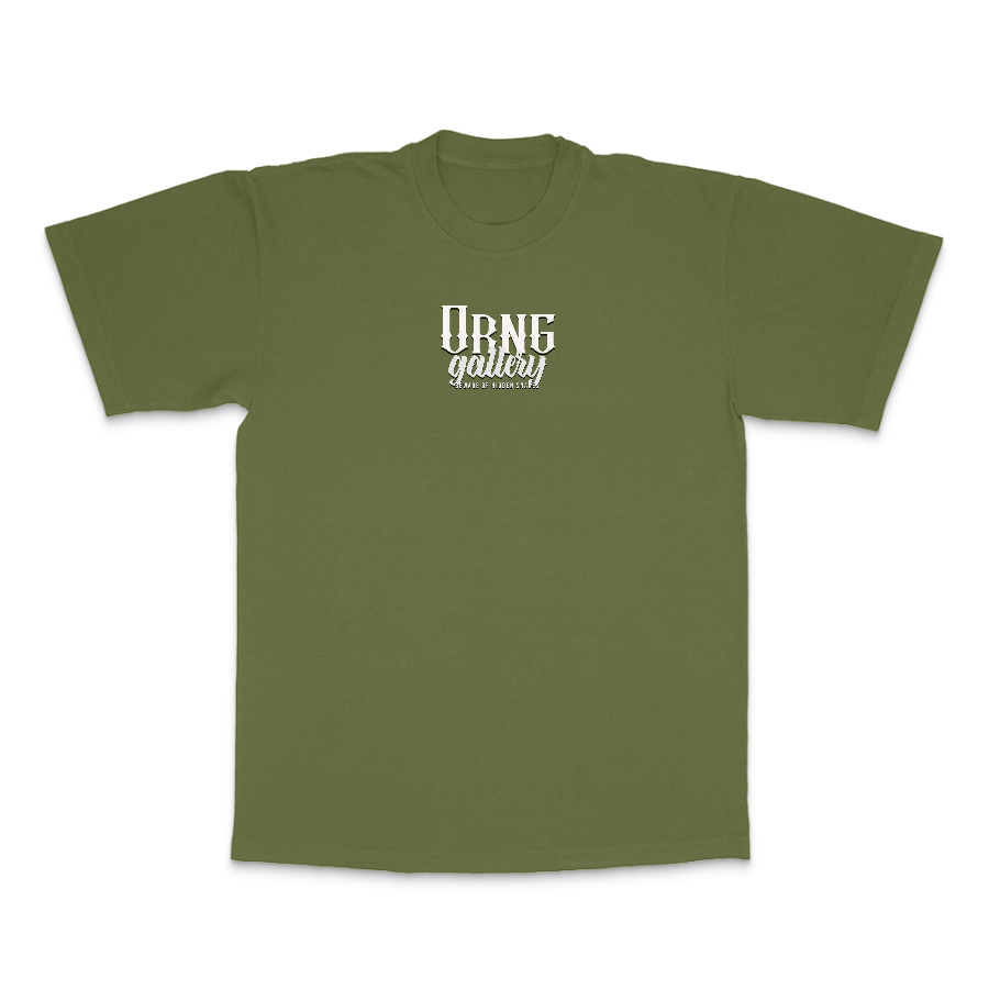 Beware of Hidden Snakes Army Green Designer T