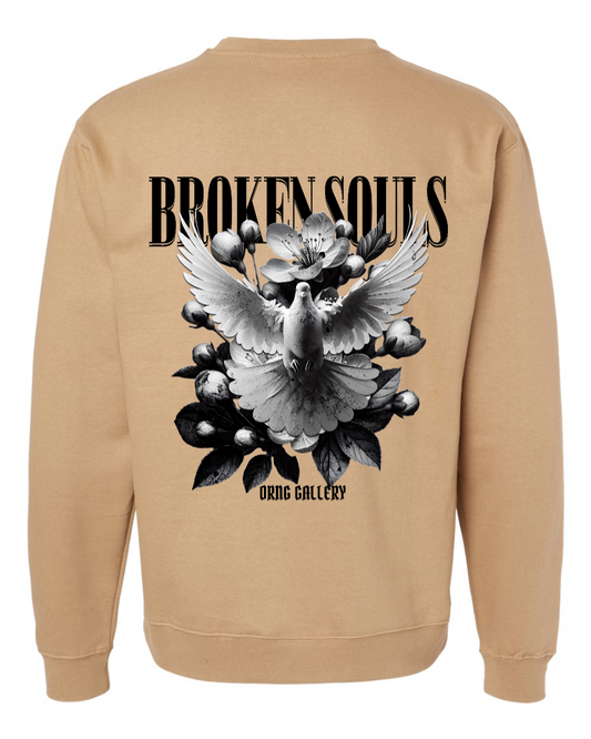 Dove & Blossom Free Spirit Crewneck Beige