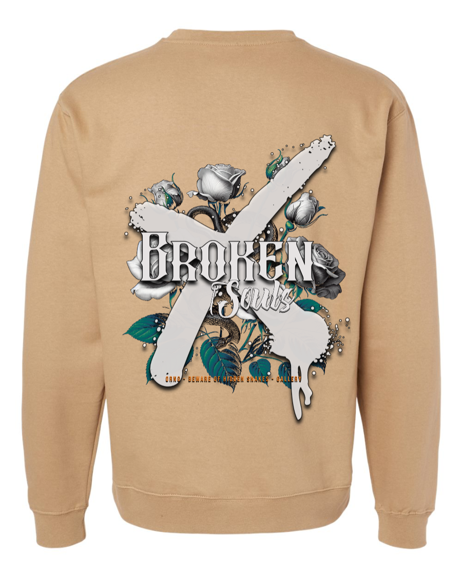 Beware of Hidden Snakes Sandstorm Crew Neck
