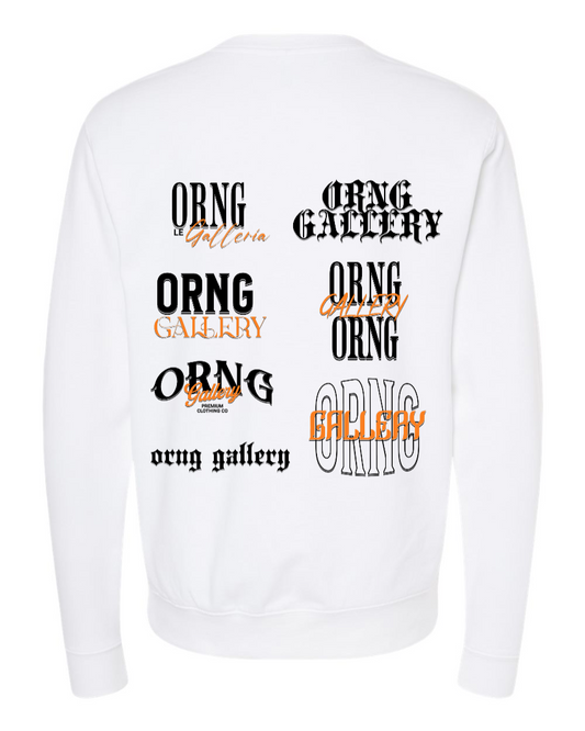 Gods Child Logo Crew White