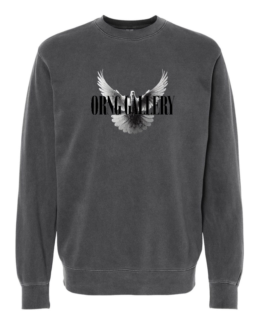 Free Spirit Washed Black Designer Crew