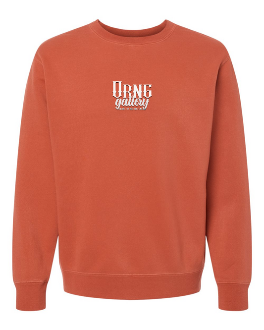 Beware of Hidden Snakes Orng Crew Neck