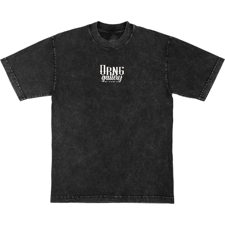 Beware of Hidden Snakes Washed Black Designer T