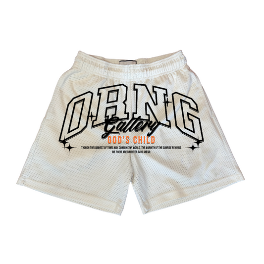 ORNG Gallery College Logo Mesh Shorts