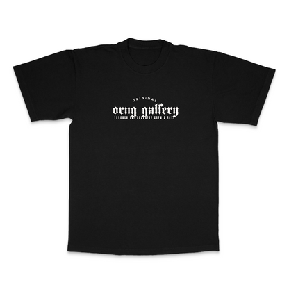 Concrete Rose Graphic T Black
