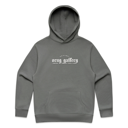 Concrete Rose Heavy Hoodie- Shadow Grey