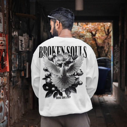 Free Spirit White Designer Crew