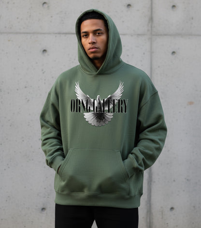 Dove & Blossom Free Spirit Hoodie Army Green