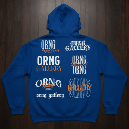 Orng Gallery Liberty Blue Heavy Weight Hoodie