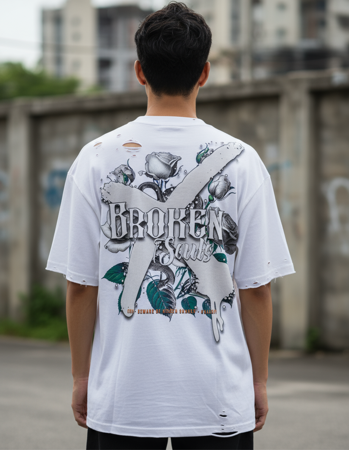 Beware of Hidden Snakes Cement Designer T