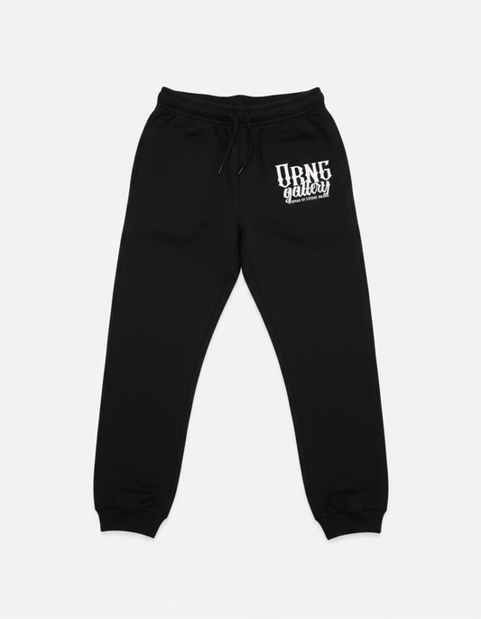 Hidden Snakes Relax Black Track Pants | 5932