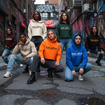 Orng Gallery Liberty Blue Heavy Weight Hoodie